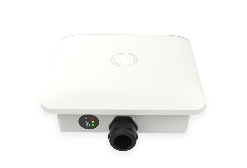 Wi-Fi 5 Dual Band Outdoor Access Point with External Antenna (on Side)